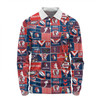 Sydney Roosters Long Sleeve Polo Shirt - Team Of Us Die Hard Fan Supporters Comic Style Long Sleeve Polo Shirt