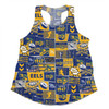 Parramatta Eels Women Racerback Singlet - Team Of Us Die Hard Fan Supporters Comic Style Women Racerback Singlet