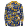 Parramatta Eels Long Sleeve T-shirt - Team Of Us Die Hard Fan Supporters Comic Style Long Sleeve T-shirt