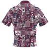 Manly Warringah Sea Eagles Zip Polo Shirt - Team Of Us Die Hard Fan Supporters Comic Style Zip Polo Shirt