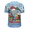 New South Wales Cockroaches Christmas Custom Rugby Jersey - Merry Christmas Our Beloved Team With Aboriginal Dot Art Pattern Rugby Jersey