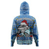Cronulla-Sutherland Sharks Christmas Custom Hoodie - Christmas Knit Patterns Vintage Jersey Ugly Hoodie