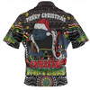 Penrith Panthers Christmas Custom Polo Shirt - Christmas Knit Patterns Vintage Jersey Ugly Polo Shirt