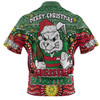 South Sydney Rabbitohs Custom Hawaiian Shirt - Christmas Knit Patterns Vintage Jersey Ugly Hawaiian Shirt
