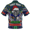 New Zealand Warriors Christmas Custom Hawaiian Shirt - Christmas Knit Patterns Vintage Jersey Ugly Hawaiian Shirt