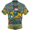 Australia Wallabies Christmas Custom Hawaiian Shirt - Christmas Knit Patterns Vintage Jersey Ugly Hawaiian Shirt