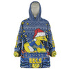 Parramatta Eels Christmas Custom Snug Hoodie - Christmas Knit Patterns Vintage Jersey Ugly Snug Hoodie