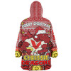 St. George Illawarra Dragons Christmas Custom Snug Hoodie - Christmas Knit Patterns Vintage Jersey Ugly Snug Hoodie