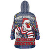 Sydney Roosters Christmas Custom Snug Hoodie - Christmas Knit Patterns Vintage Jersey Ugly Snug Hoodie