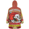 Redcliffe Dolphins Christmas Custom Snug Hoodie - Christmas Knit Patterns Vintage Jersey Ugly Snug Hoodie