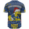 Parramatta Eels Christmas Custom Baseball Shirt - Christmas Knit Patterns Vintage Jersey Ugly Baseball Shirt