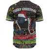 Penrith Panthers Christmas Custom Baseball Shirt - Christmas Knit Patterns Vintage Jersey Ugly Baseball Shirt