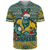 Australia Wallabies Christmas Custom Baseball Shirt - Christmas Knit Patterns Vintage Jersey Ugly Baseball Shirt