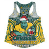 Australia Wallabies Christmas Custom Women Racerback Singlet - Christmas Knit Patterns Vintage Jersey Ugly Women Racerback Singlet