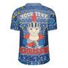 Newcastle Knights Christmas Custom Rugby Jersey - Christmas Knit Patterns Vintage Jersey Ugly Rugby Jersey