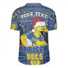 Parramatta Eels Christmas Custom Rugby Jersey - Christmas Knit Patterns Vintage Jersey Ugly Rugby Jersey