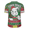 South Sydney Rabbitohs Custom Rugby Jersey - Christmas Knit Patterns Vintage Jersey Ugly Rugby Jersey