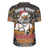 Wests Tigers Christmas Custom Rugby Jersey - Christmas Knit Patterns Vintage Jersey Ugly Rugby Jersey