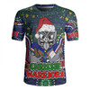 New Zealand Warriors Christmas Custom Rugby Jersey - Christmas Knit Patterns Vintage Jersey Ugly Rugby Jersey