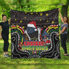 Penrith Panthers Christmas Custom Quilt - Christmas Knit Patterns Vintage Jersey Ugly Quilt