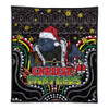 Penrith Panthers Christmas Custom Quilt - Christmas Knit Patterns Vintage Jersey Ugly Quilt