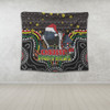 Penrith Panthers Christmas Custom Tapestry - Christmas Knit Patterns Vintage Jersey Ugly Tapestry