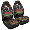 Penrith Panthers Christmas Custom Car Seat Cover - Christmas Knit Patterns Vintage Jersey Ugly Car Seat Cover