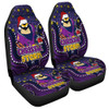 Melbourne Storm Christmas Custom Car Seat Cover - Christmas Knit Patterns Vintage Jersey Ugly Car Seat Cover