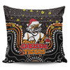 Wests Tigers Christmas Custom Pillow Cases - Christmas Knit Patterns Vintage Jersey Ugly Pillow Cases