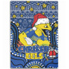 Parramatta Eels Christmas Custom Area Rug - Christmas Knit Patterns Vintage Jersey Ugly Area Rug