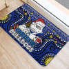 Canterbury-Bankstown Bulldogs Christmas Custom Doormat - Christmas Knit Patterns Vintage Jersey Ugly Doormat