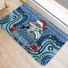 Cronulla-Sutherland Sharks Christmas Custom Doormat - Christmas Knit Patterns Vintage Jersey Ugly Doormat