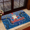 Newcastle Knights Christmas Custom Doormat - Christmas Knit Patterns Vintage Jersey Ugly Doormat
