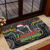 Penrith Panthers Christmas Custom Doormat - Christmas Knit Patterns Vintage Jersey Ugly Doormat