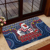 Sydney Roosters Christmas Custom Doormat - Christmas Knit Patterns Vintage Jersey Ugly Doormat