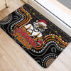 Wests Tigers Christmas Custom Doormat - Christmas Knit Patterns Vintage Jersey Ugly Doormat