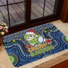 Canberra Raiders Christmas Custom Doormat - Christmas Knit Patterns Vintage Jersey Ugly Doormat