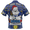 Canterbury-Bankstown Bulldogs Christmas Custom Hawaiian Shirt - Christmas Knit Patterns Vintage Jersey Ugly Hawaiian Shirt