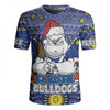 Canterbury-Bankstown Bulldogs Christmas Custom Rugby Jersey - Christmas Knit Patterns Vintage Jersey Ugly Rugby Jersey