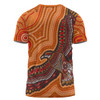 Australia Eagle Aboriginal T-shirt - Eagle With Aboriginal Patterns T-shirt