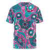 Australia Aboriginal T-shirt - Pink Aboriginal Dot Art Inspired T-shirt