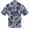 Australia Aboriginal Hawaiian Shirt - Purple Aboriginal Dot Art Inspired Hawaiian Shirt
