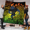 Penrith Panthers Torres Strait Islands Quilt - Torres Strait Islanders Patterns with Penrith Panthers Quilt