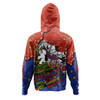 Newcastle Knights Christmas Custom Hoodie - Let's Get Lit Chrisse Pressie Hoodie