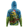 Parramatta Eels Christmas Custom Hoodie - Let's Get Lit Chrisse Pressie Hoodie