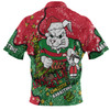 South Sydney Rabbitohs Custom Polo Shirt - Let's Get Lit Chrisse Pressie Polo Shirt