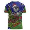 New Zealand Warriors Christmas Custom T-shirt - Let's Get Lit Chrisse Pressie T-shirt