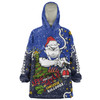 Canterbury-Bankstown Bulldogs Christmas Custom Snug Hoodie - Let's Get Lit Chrisse Pressie Snug Hoodie