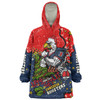 Sydney Roosters Christmas Custom Snug Hoodie - Let's Get Lit Chrisse Pressie Snug Hoodie