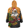 Wests Tigers Christmas Custom Snug Hoodie - Let's Get Lit Chrisse Pressie Snug Hoodie